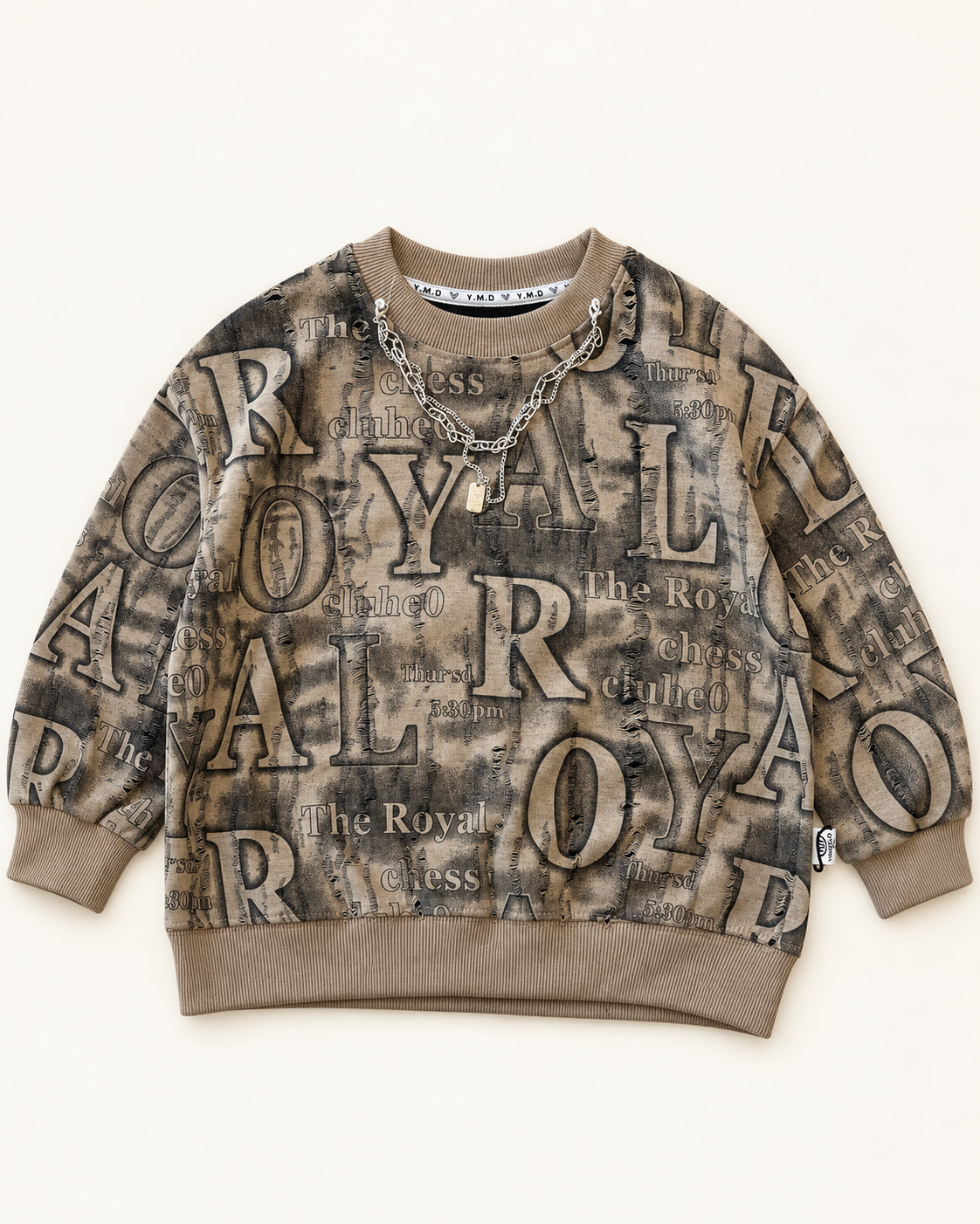 Everyday Crewneck Graphic Cotton T-Shirt for Kids | Ages 3–8