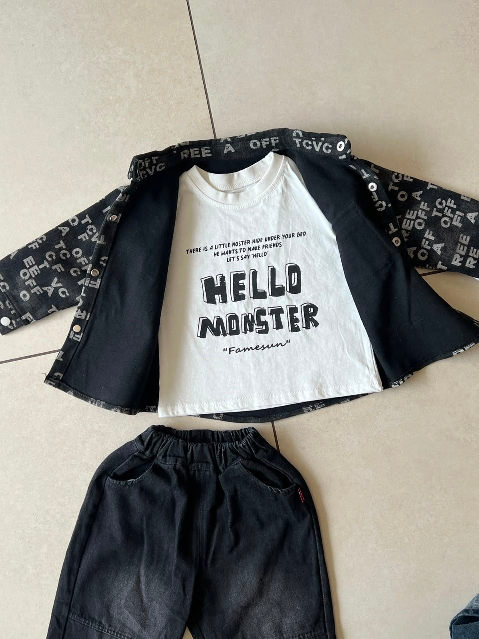 Three Piece Set Unisex