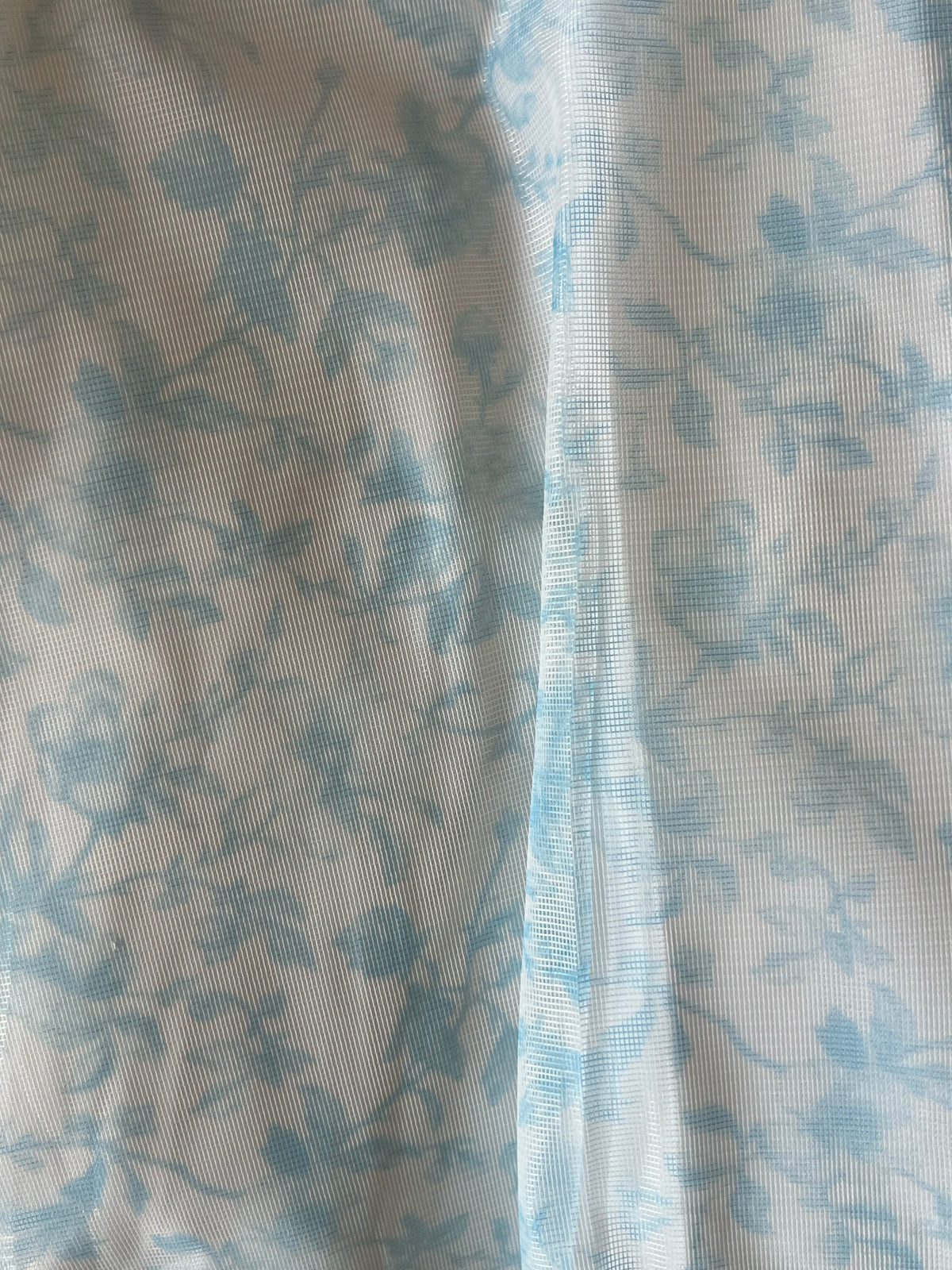 Blue Jacquard Frock with Lace Collar and Crystal Bow Brooch, Girls Ages 1-5, close-up, aataa kidd