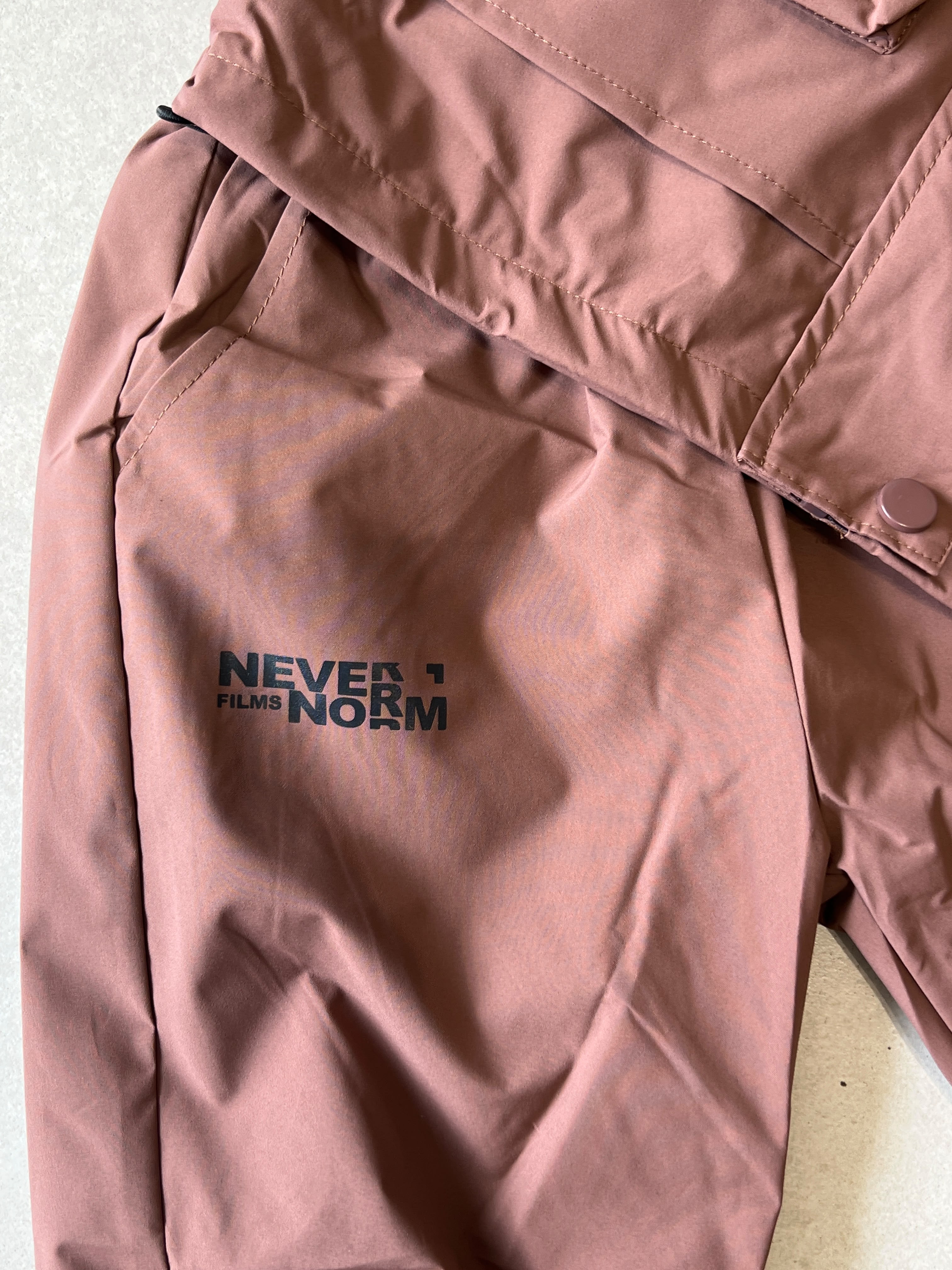 Dusty Rose Hooded Windbreaker and Pants Set  | Ages 2-6