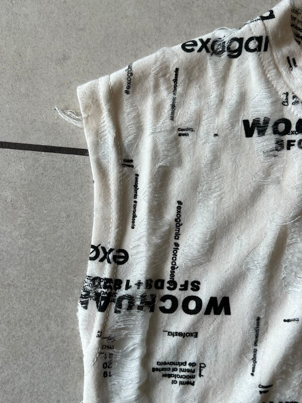 WOCHUAN Graphic Sleeveless Top for Girls | Streetwear | Ages 2-6