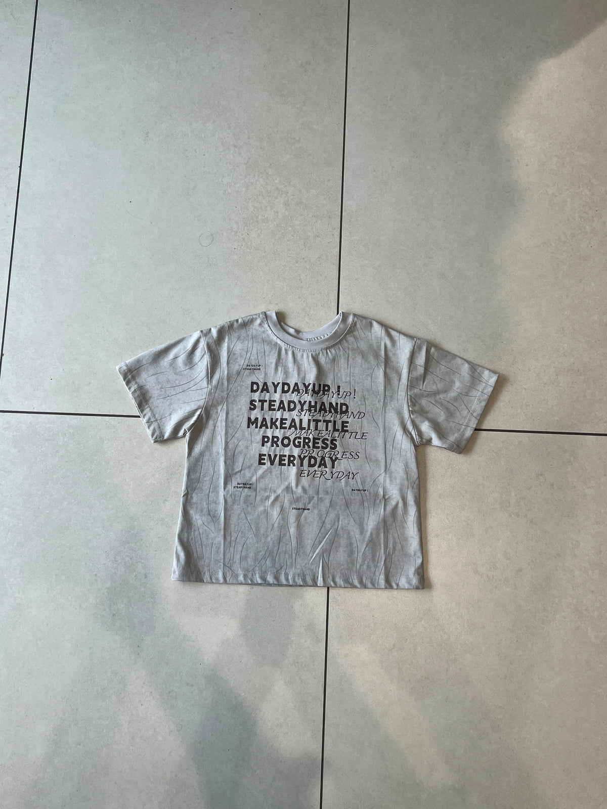 Everyday Crewneck Graphic Cotton T-Shirt for Kids | Ages 3–6, pocket detail, aataa kidd