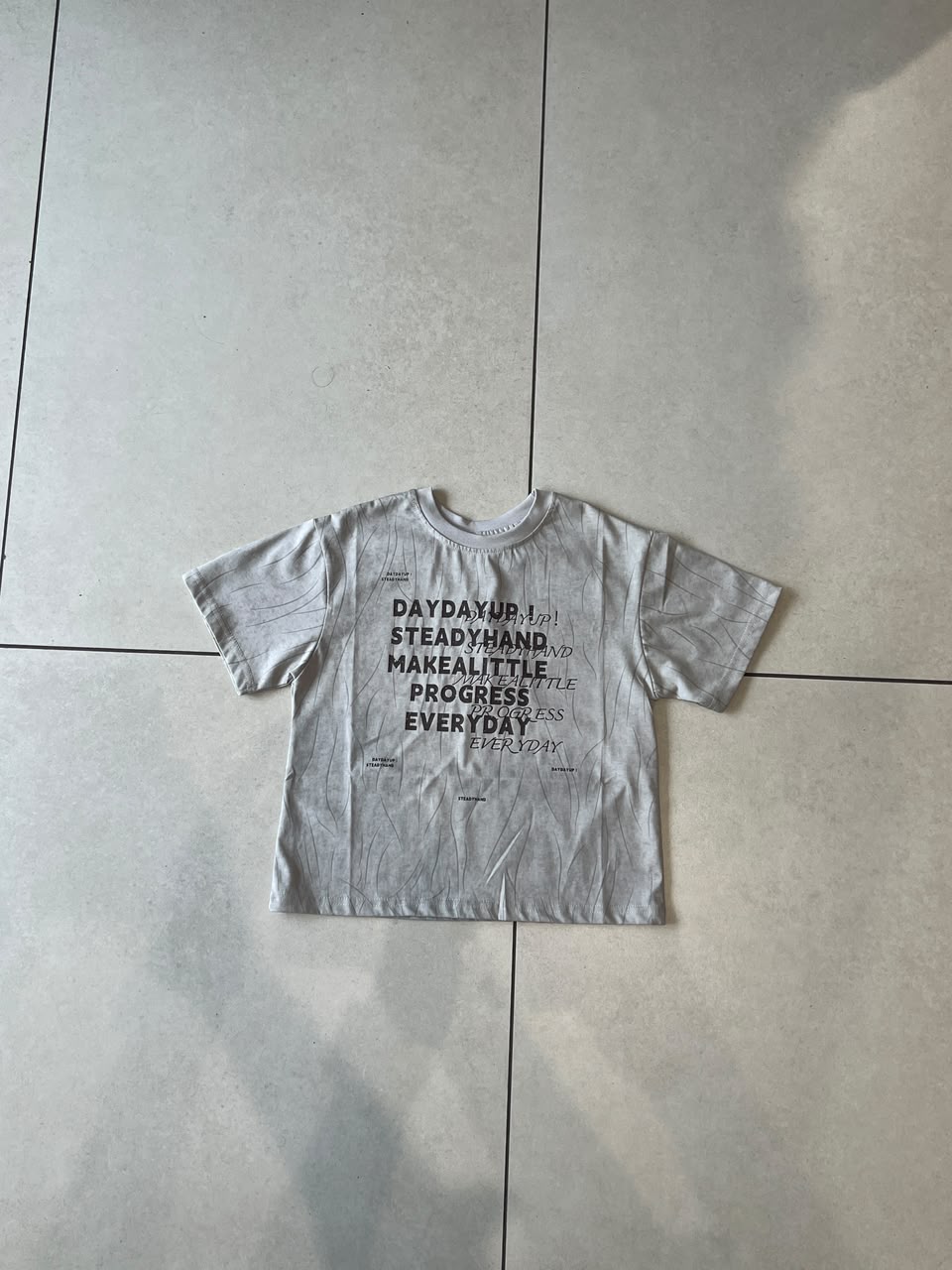 Everyday Crewneck Graphic Cotton T-Shirt for Kids | Ages 3–6, lifestyle view, aataa kidd