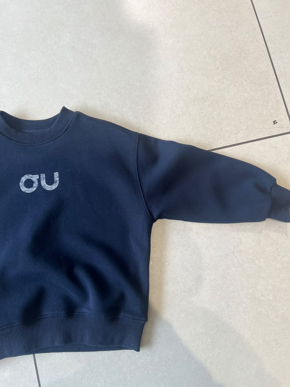 Everyday Crewneck Graphic Cotton T-Shirt for Kids | Ages 3–7, detail view, aataa kidd