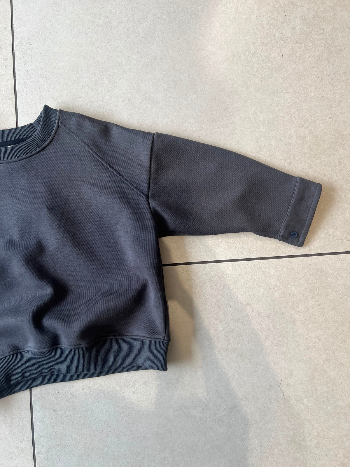 Everyday Crewneck Graphic Cotton T-Shirt for Kids | Ages 3–7, flat lay, aataa kidd