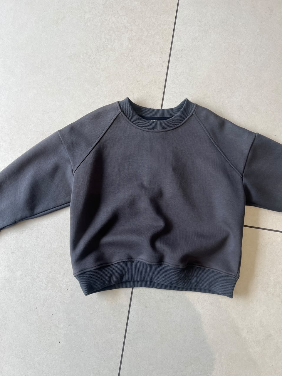 Everyday Crewneck Graphic Cotton T-Shirt for Kids | Ages 3–7, lifestyle view, aataa kidd