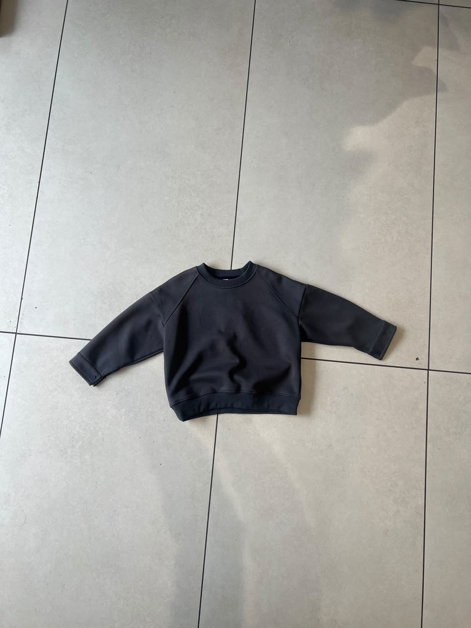 Everyday Crewneck Graphic Cotton T-Shirt for Kids | Ages 3–7, back view, aataa kidd