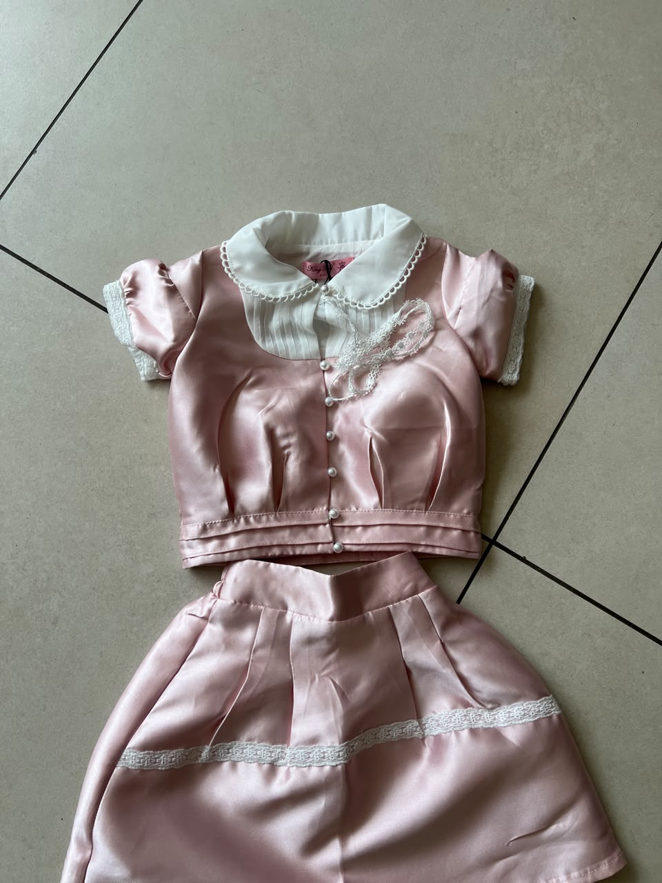 Coordinated Top and Bottom Casual Set for Girls | Ages 2–8, close-up texture, aataa kidd