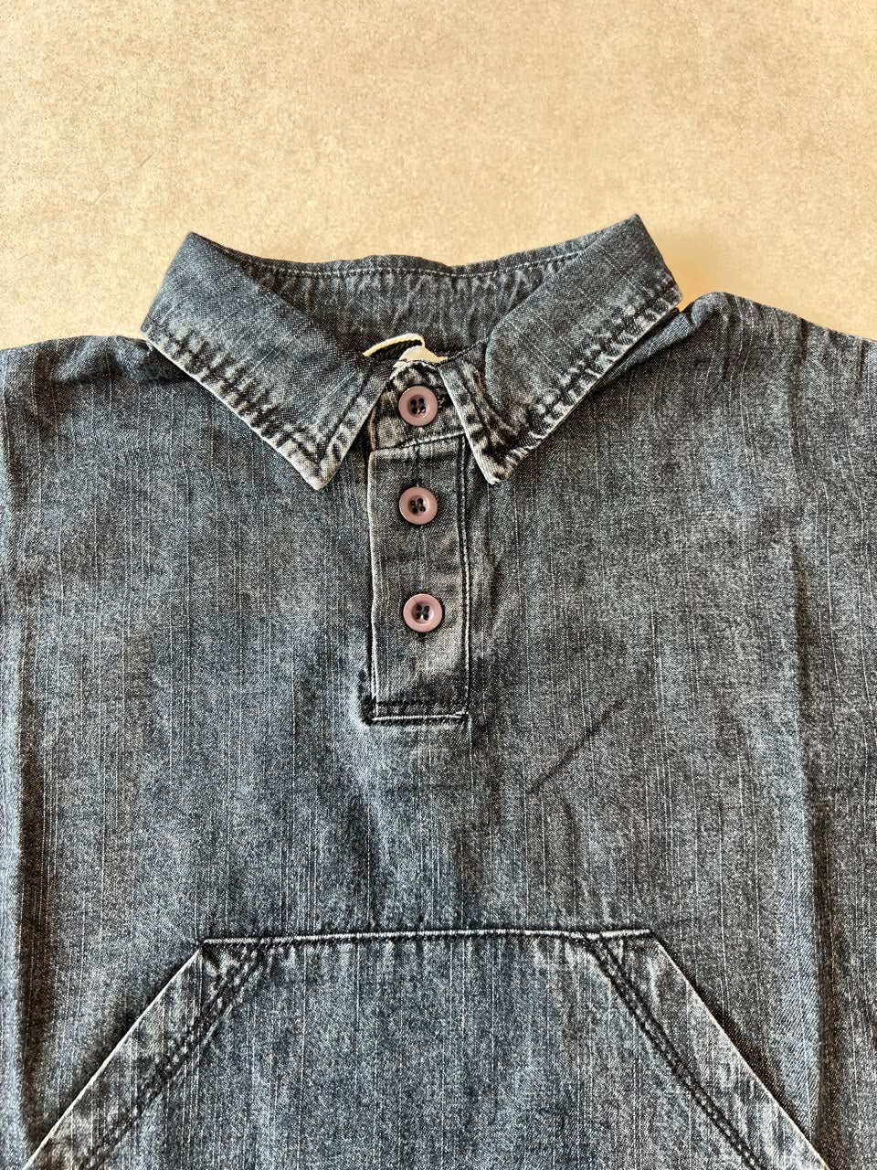 Classic Button-Down Casual Shirt for Boys | Ages 1–6, detail view, aataa kidd