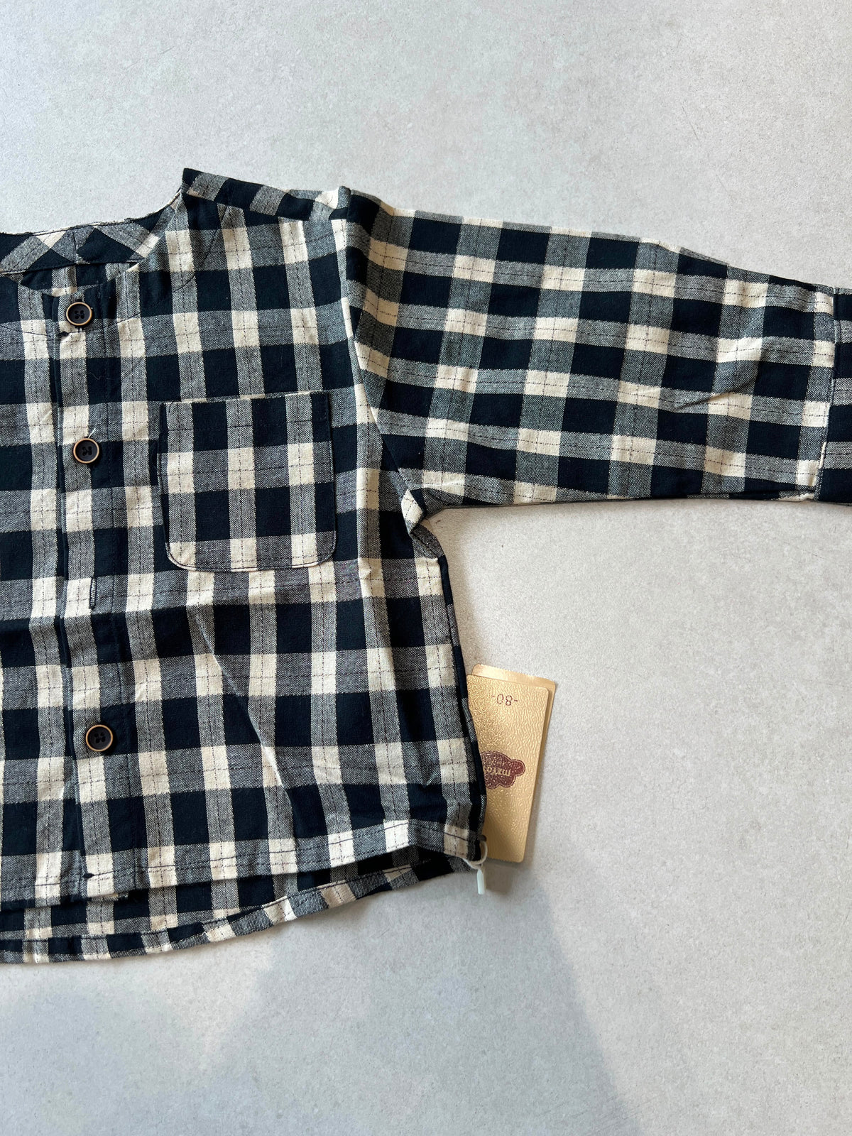 Classic Button-Down Casual Shirt for Boys | Ages 1–6, collar detail, aataa kidd