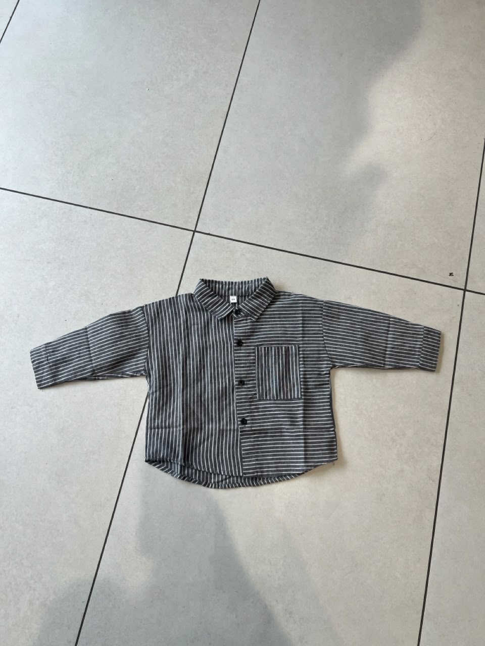 Classic Button-Down Casual Shirt for Boys | Ages 1–6, close-up texture, aataa kidd