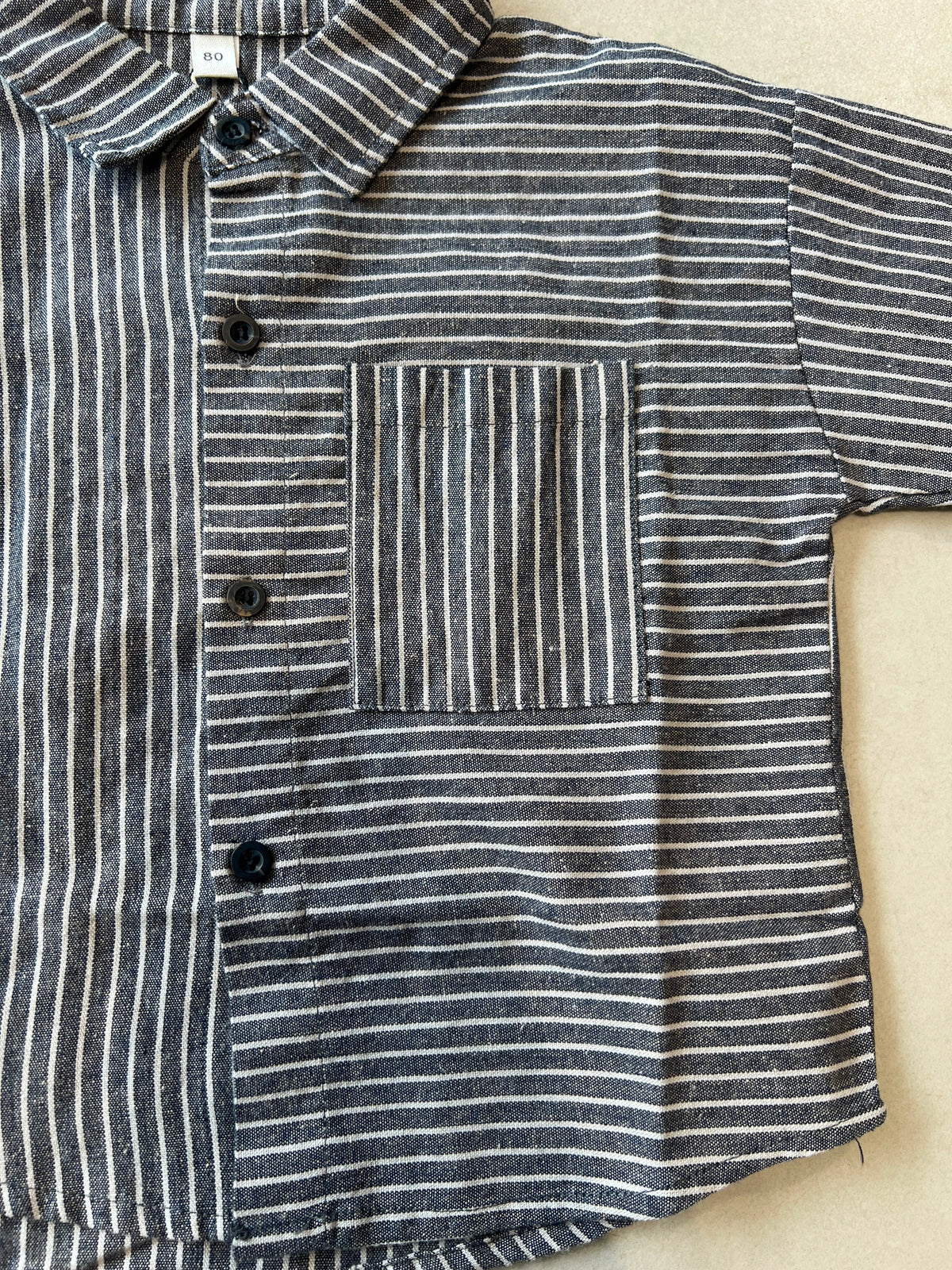 Classic Button-Down Casual Shirt for Boys | Ages 1–6, flat lay, aataa kidd