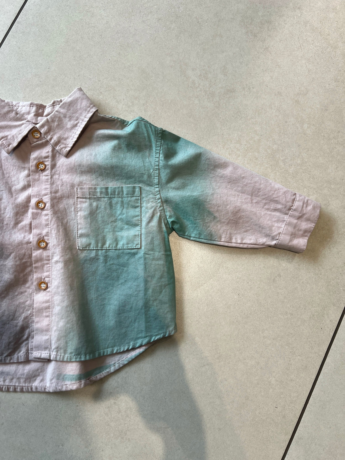 Classic Button-Down Casual Shirt for Boys | Ages 2–6, pocket detail, aataa kidd