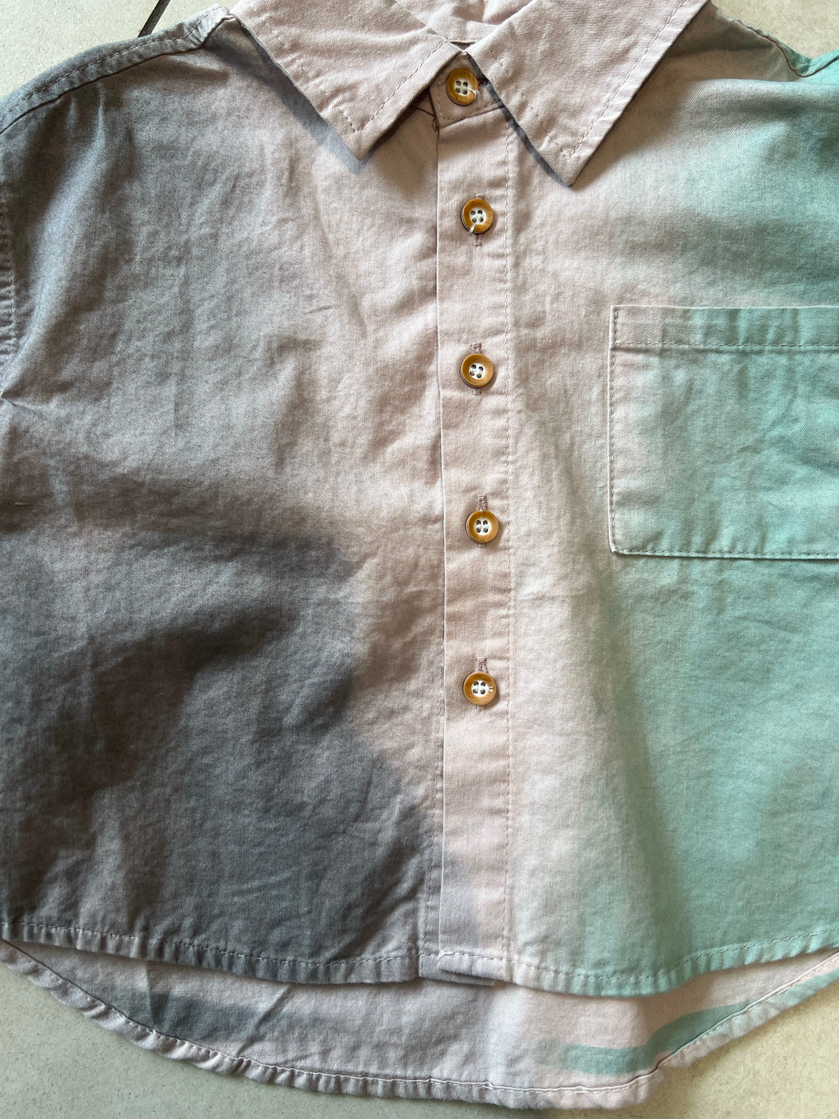 Classic Button-Down Casual Shirt for Boys | Ages 2–6, collar detail, aataa kidd