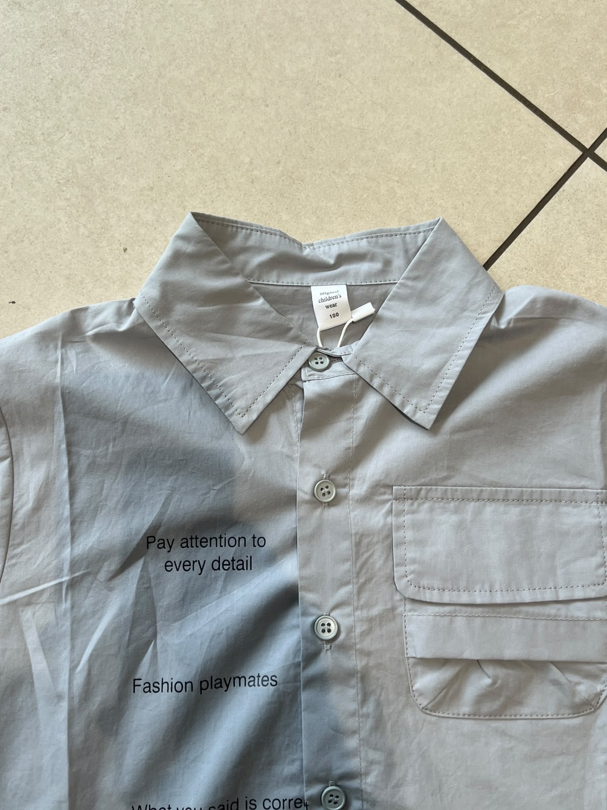 Classic Button-Down Casual Shirt for Boys | Ages 2–4, front view, aataa kidd