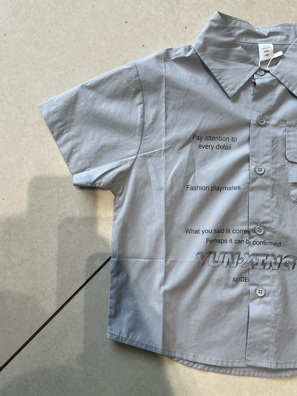 Classic Button-Down Casual Shirt for Boys | Ages 2–4, lifestyle view, aataa kidd
