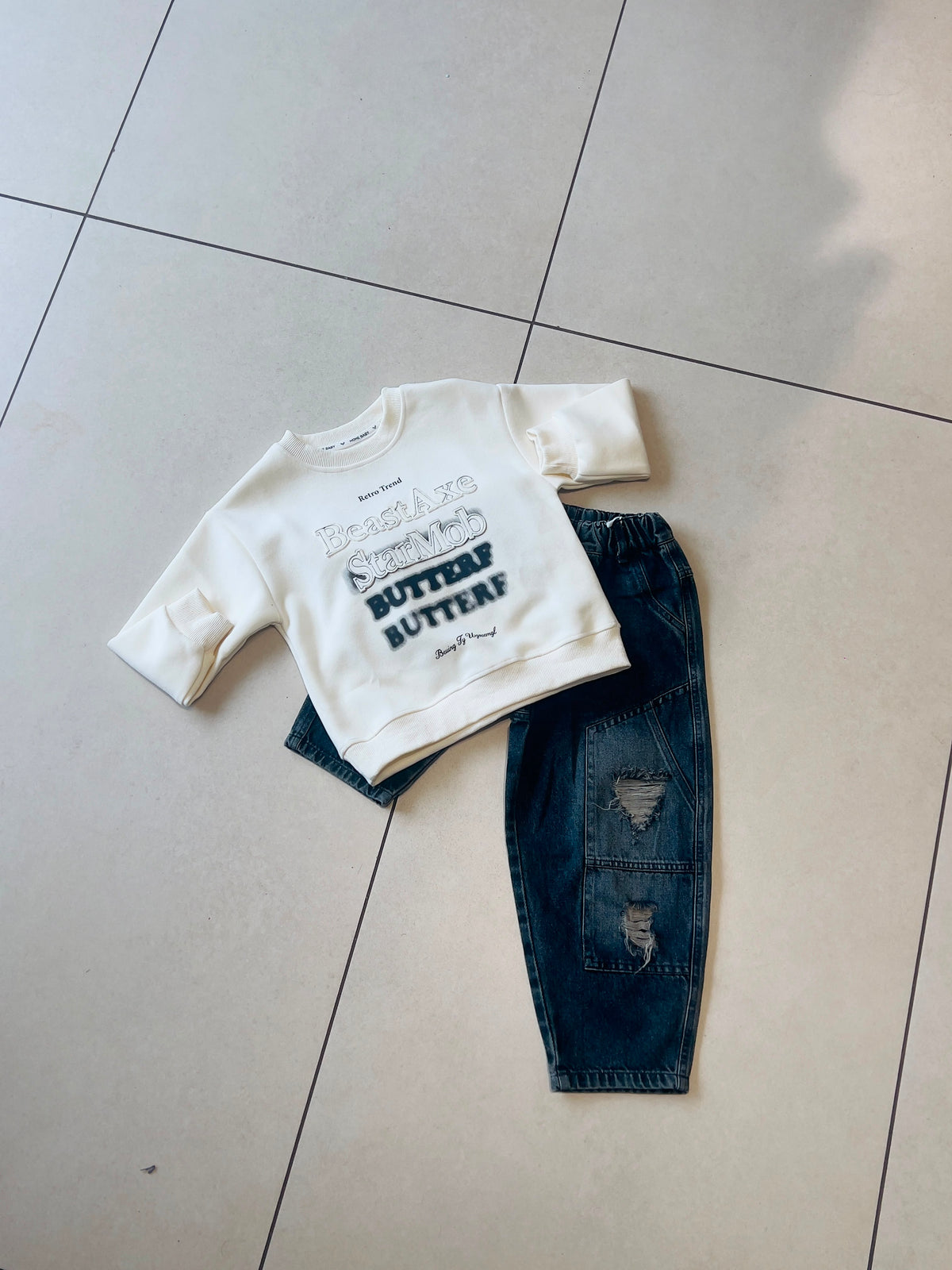 Everyday Crewneck Graphic Cotton T-Shirt for Kids | Ages 3–7, view 12, aataa kidd