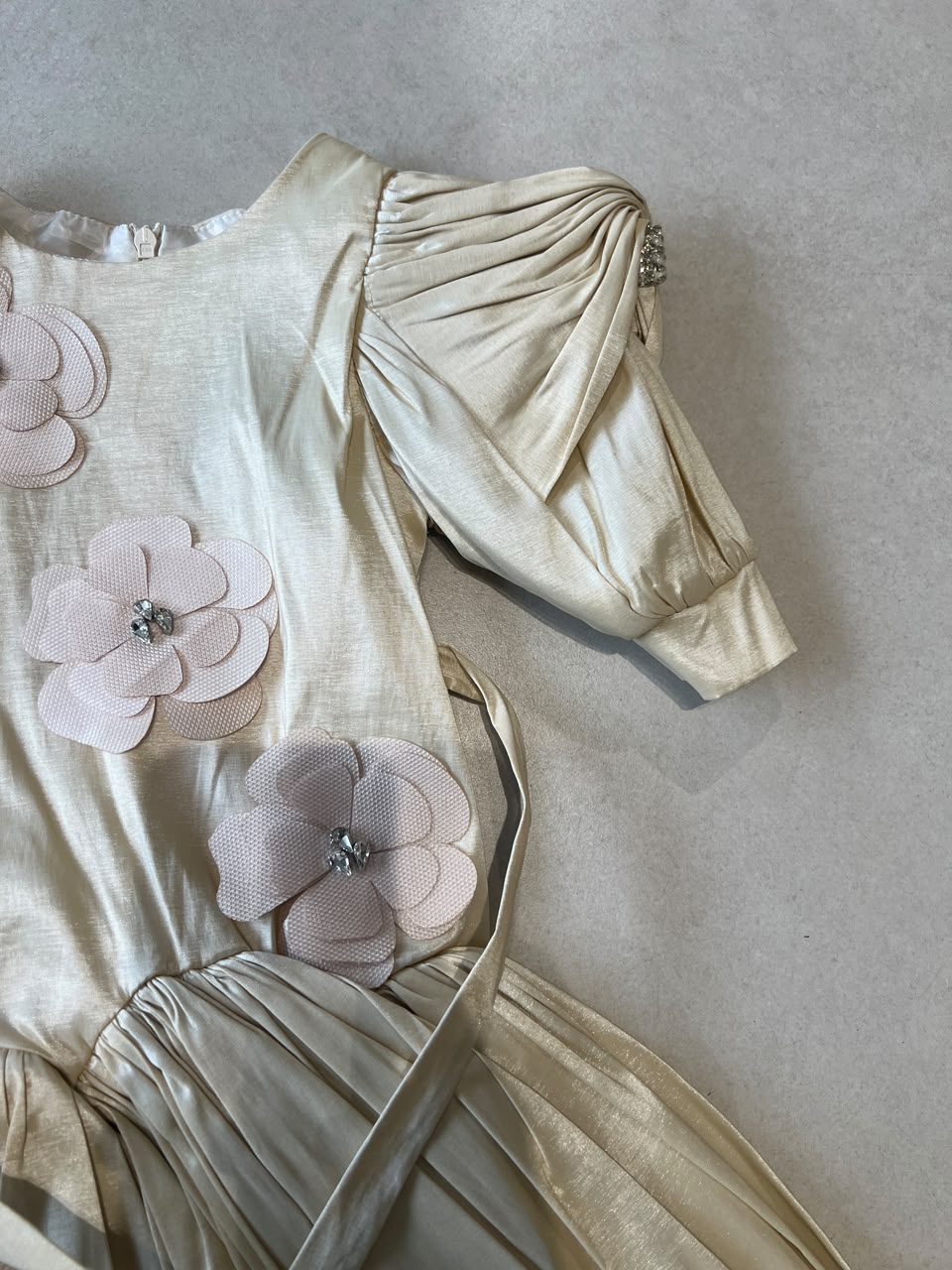 Floral Lace Party Dress for Girls | Ages 2–8, lifestyle view, aataa kidd