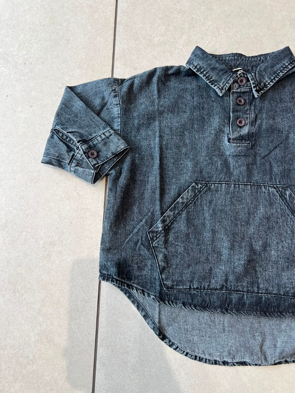 Classic Button-Down Casual Shirt for Boys | Ages 1–6, view 12, aataa kidd