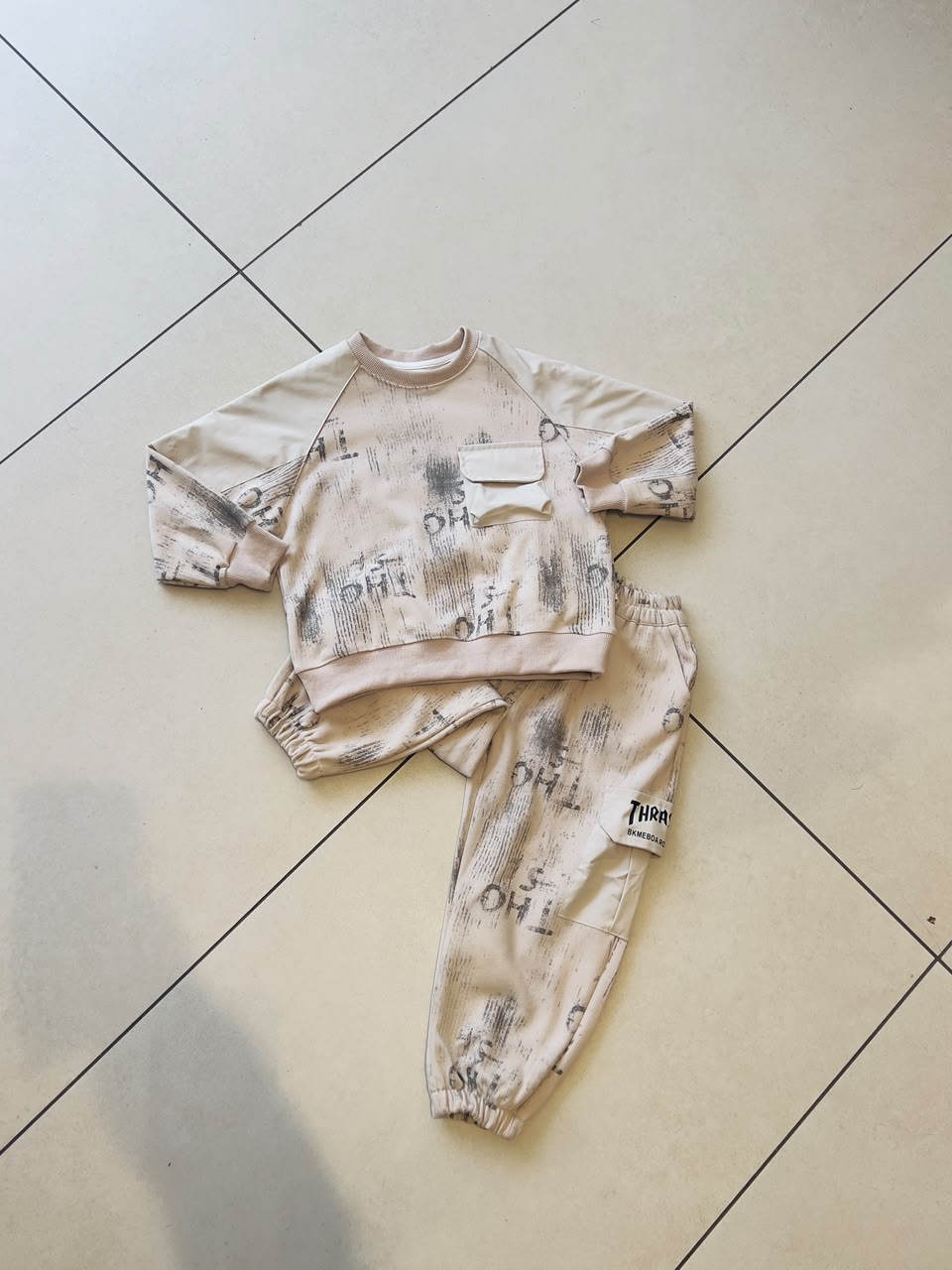 Everyday Two-Piece Outfit Set for Kids | Ages 4–9, close-up texture, aataa kidd
