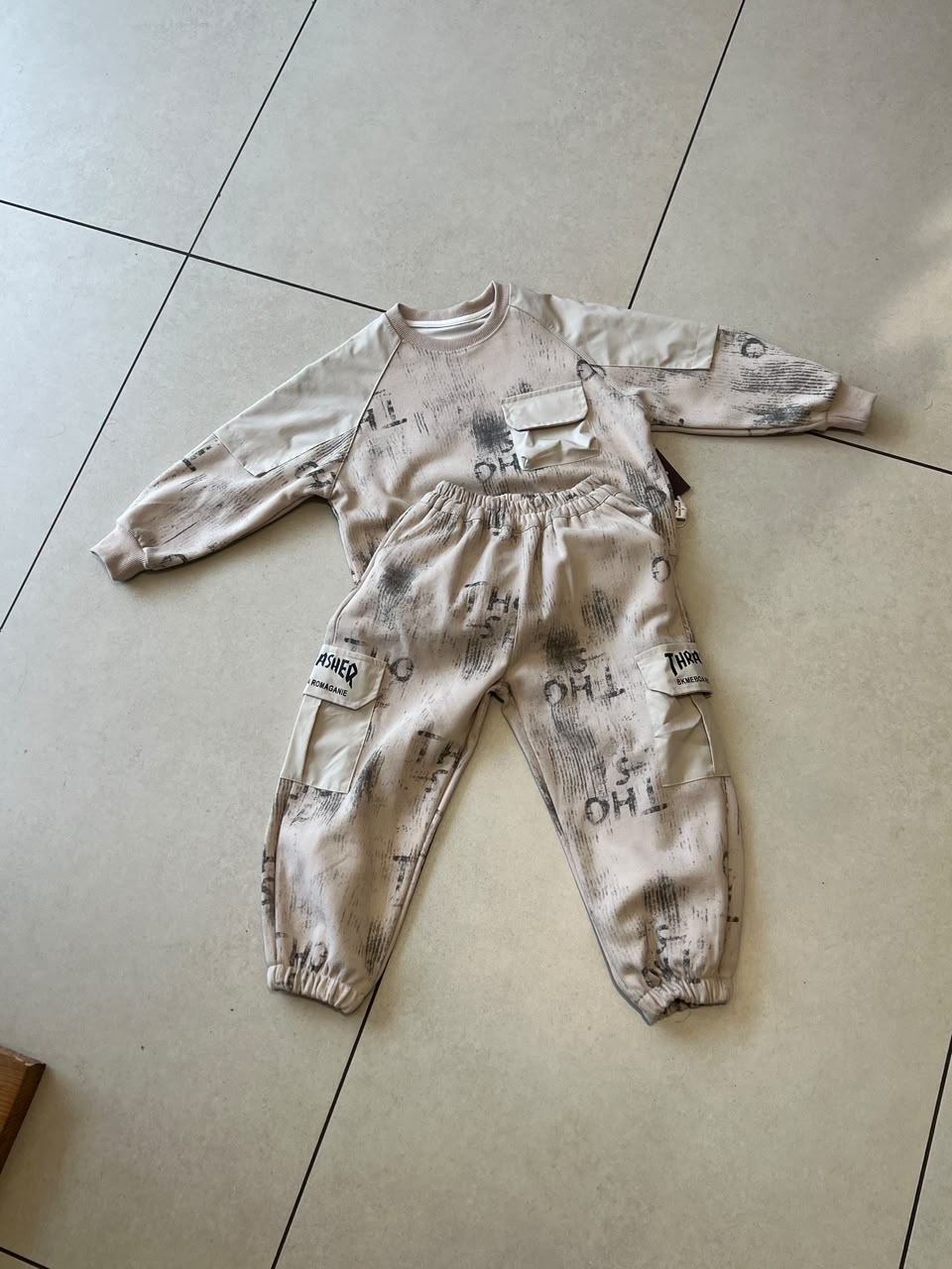 Everyday Two-Piece Outfit Set for Kids | Ages 4–9, cuff detail, aataa kidd
