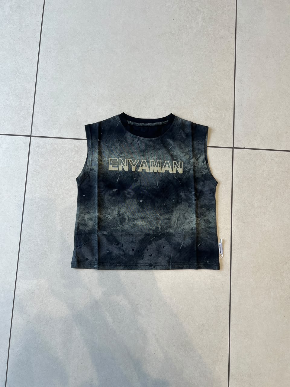 Everyday Crewneck Graphic Cotton T-Shirt for Kids | Ages 1–55, detail view, aataa kidd