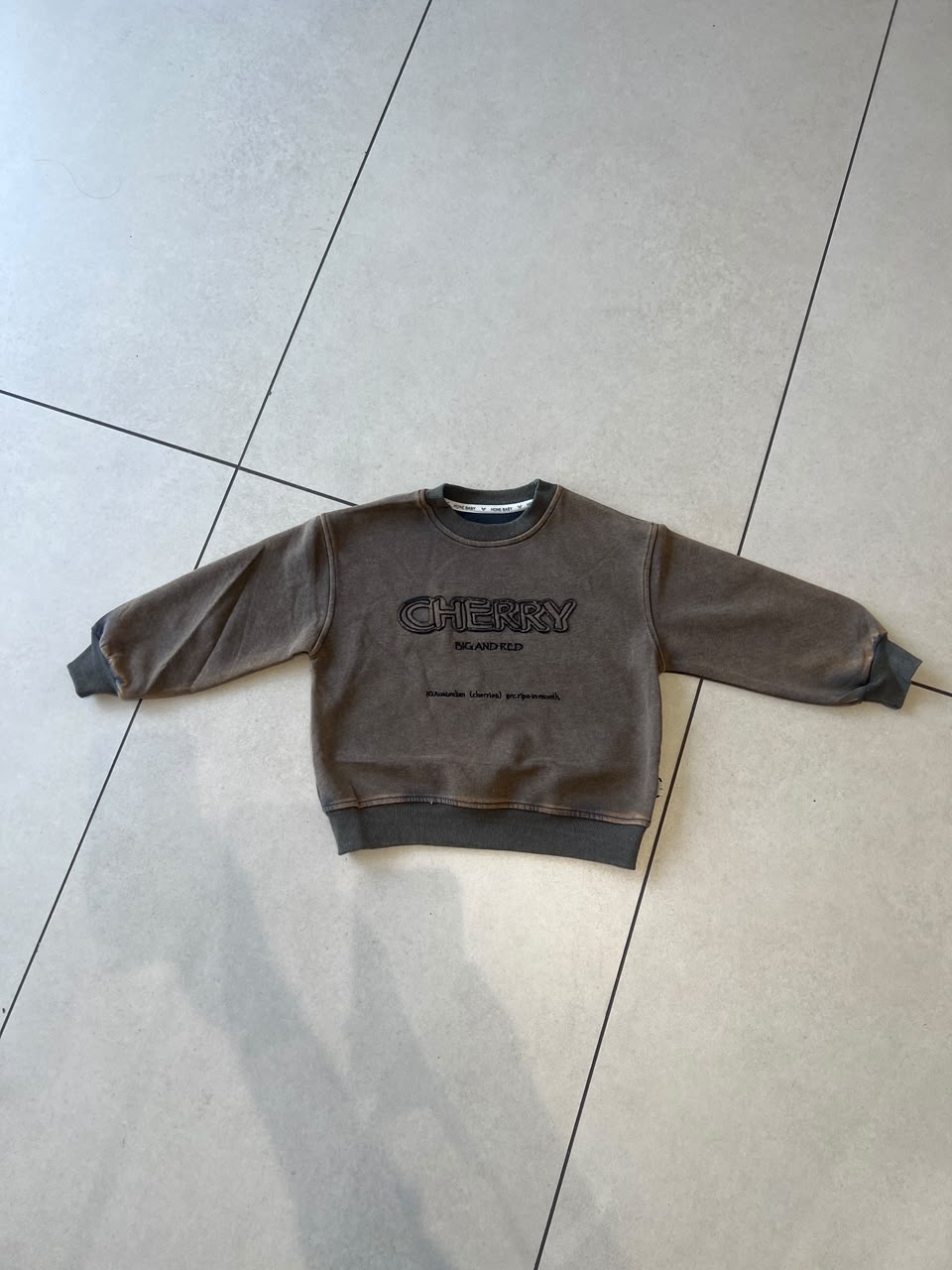 Everyday Crewneck Graphic Cotton T-Shirt for Kids | Ages 3–8, detail view, aataa kidd