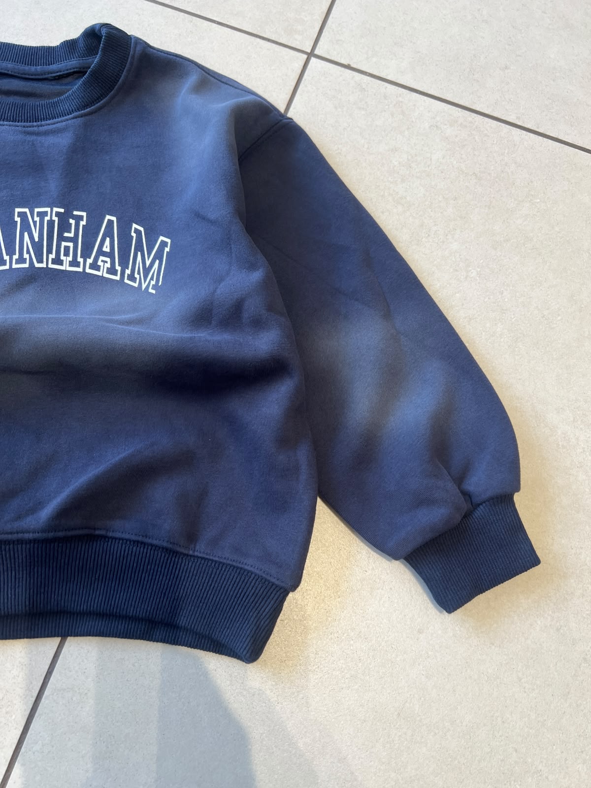 Everyday Crewneck Graphic Cotton T-Shirt for Kids | Ages 3–8, close-up texture, aataa kidd
