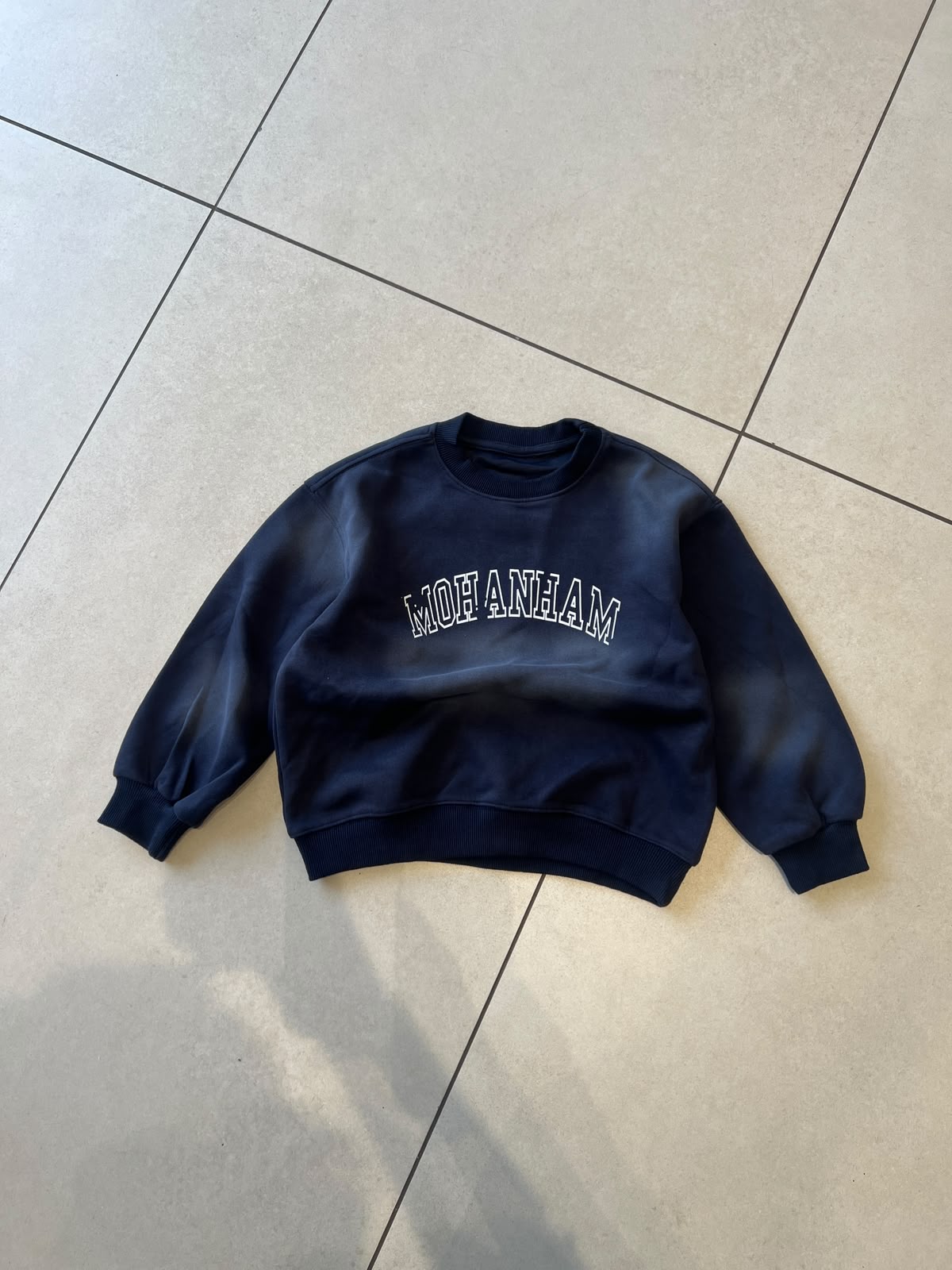 Everyday Crewneck Graphic Cotton T-Shirt for Kids | Ages 3–8, detail view, aataa kidd