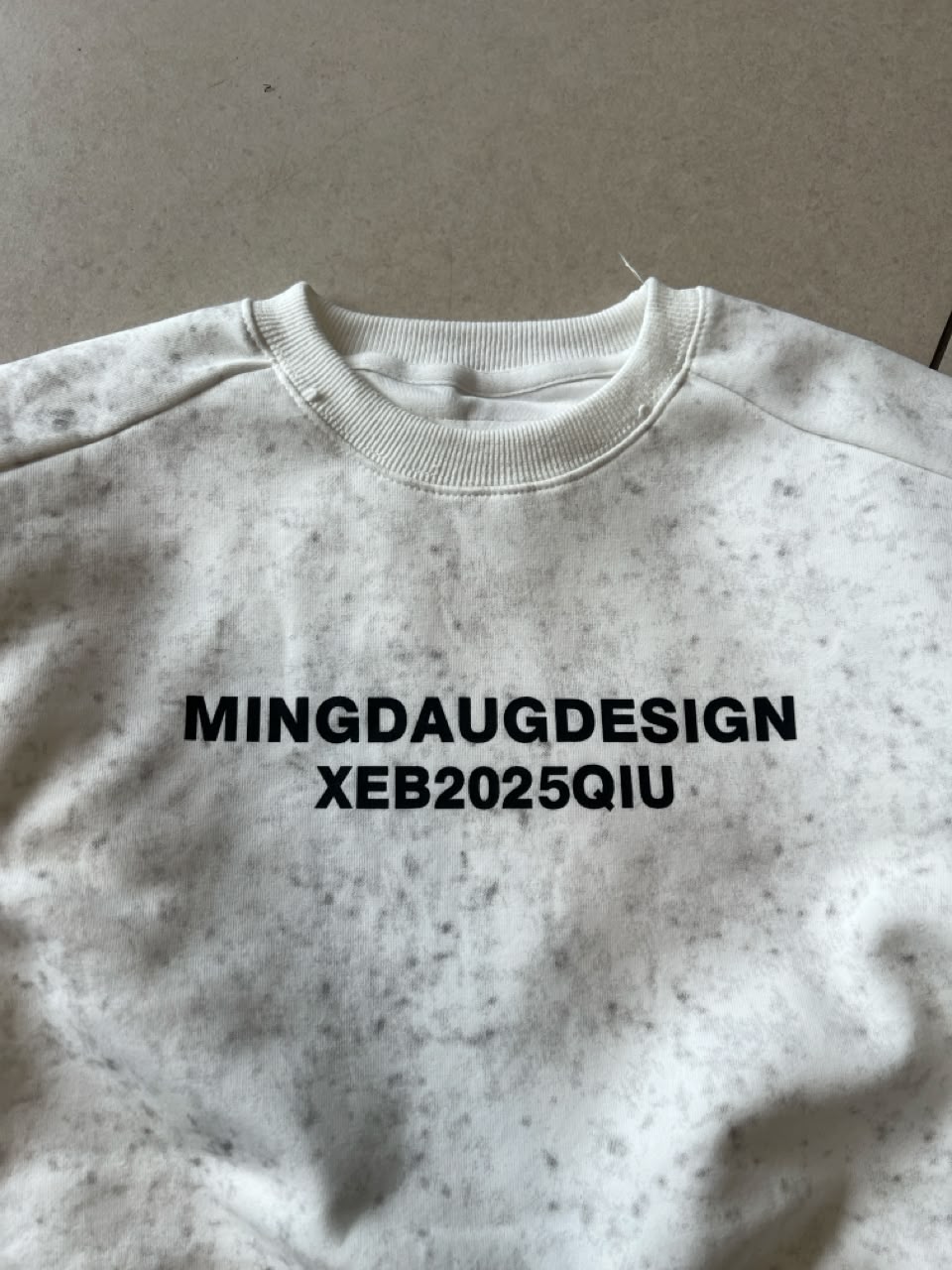 Everyday Crewneck Graphic Cotton T-Shirt for Kids | Ages 3–8, front view, aataa kidd