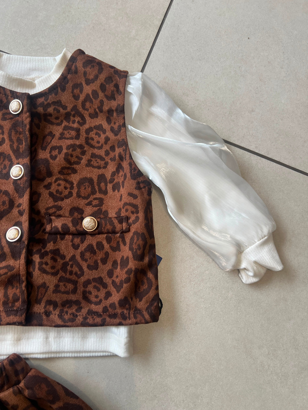 Coordinated Top and Bottom Casual Set for Girls | Ages 2–5, close-up texture, aataa kidd