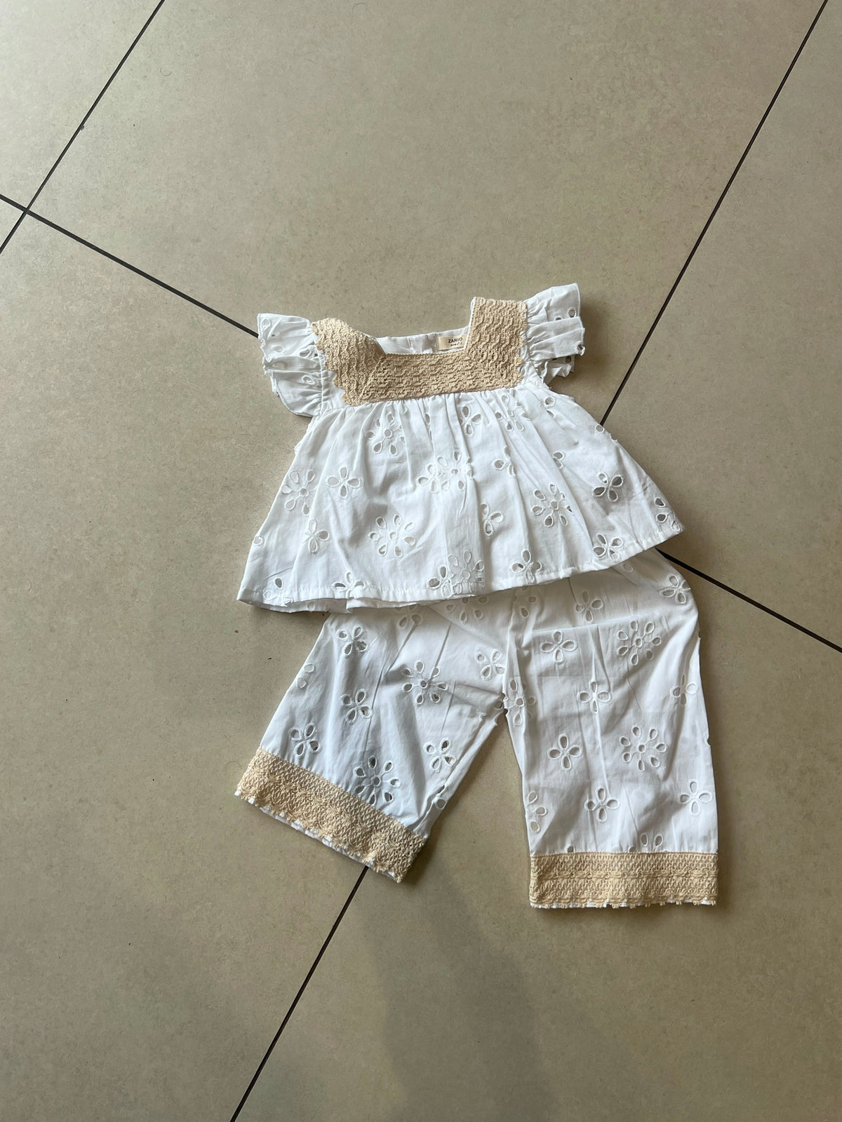 Everyday Two-Piece Outfit Set for Kids | Ages 1–3, flat lay, aataa kidd