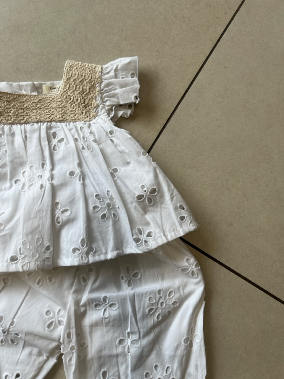 Everyday Two-Piece Outfit Set for Kids | Ages 1–3, detail view, aataa kidd