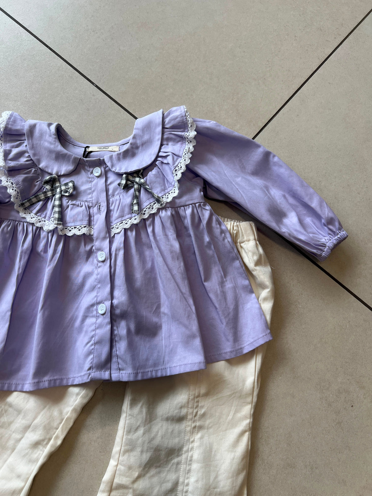 Everyday Two-Piece Outfit Set for Kids | Ages 2–5, flat lay, aataa kidd