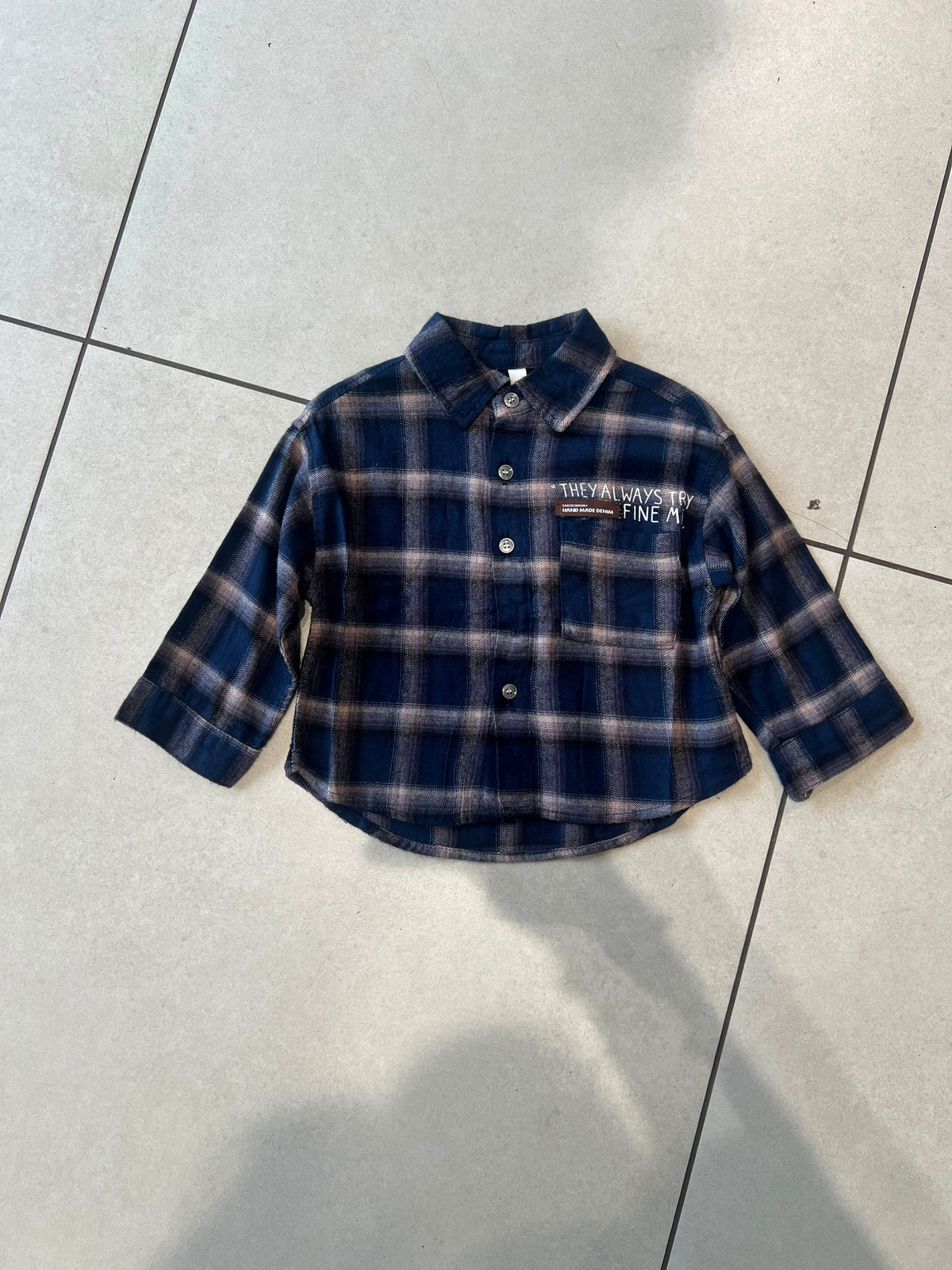 Classic Button-Down Casual Shirt for Boys | Ages 1–6, view 11, aataa kidd