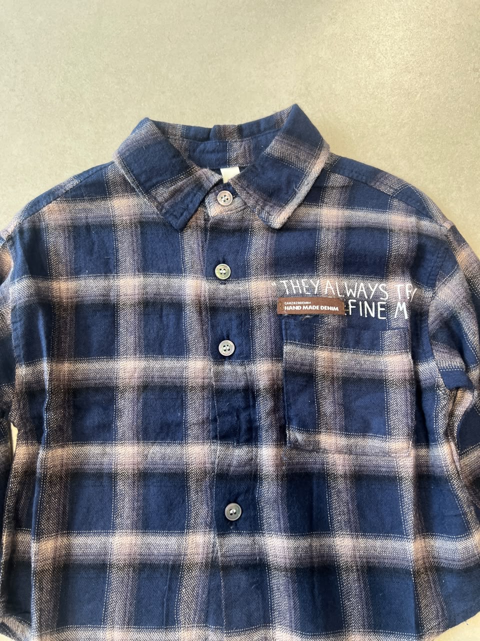 Classic Button-Down Casual Shirt for Boys | Ages 1–6, detail view, aataa kidd