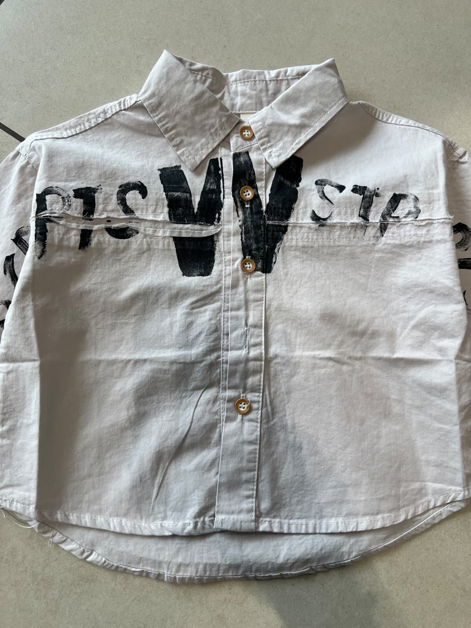 Classic Button-Down Casual Shirt for Boys | Ages 1–6, front view, aataa kidd