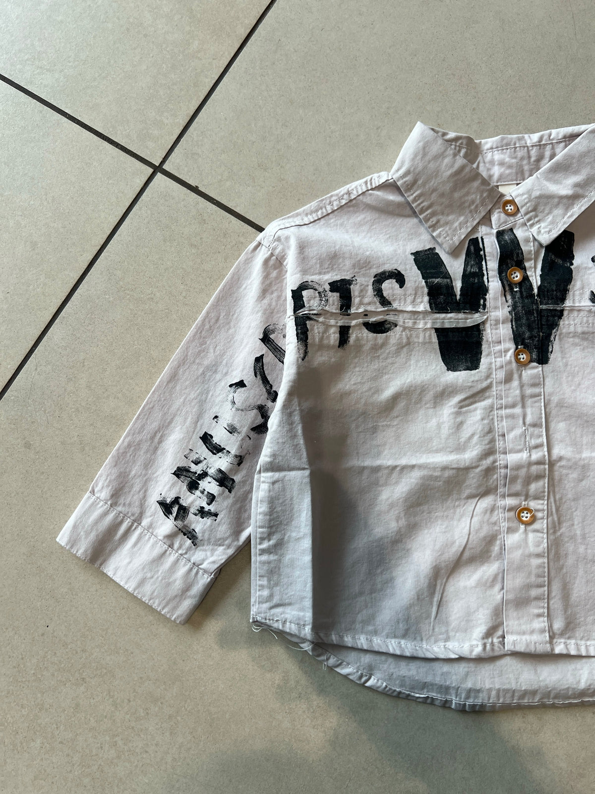 Classic Button-Down Casual Shirt for Boys | Ages 1–6, pocket detail, aataa kidd