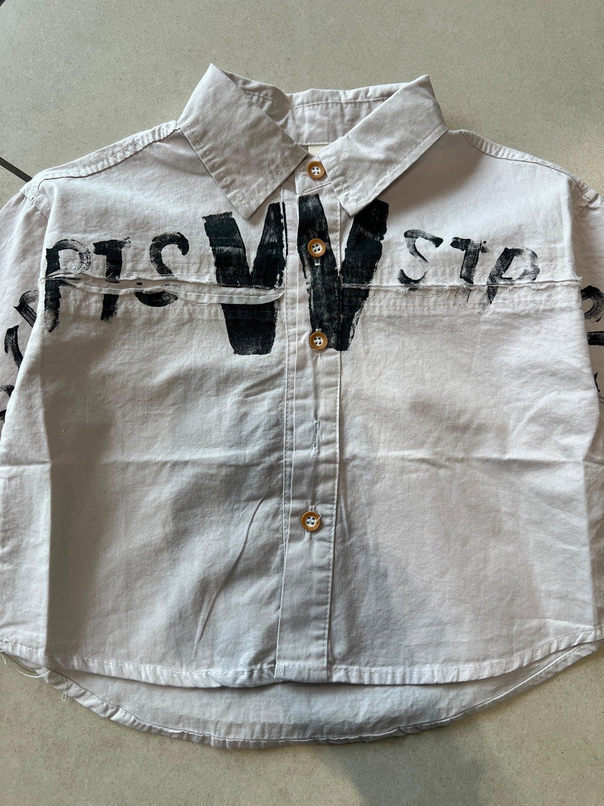 Classic Button-Down Casual Shirt for Boys | Ages 1–6, cuff detail, aataa kidd