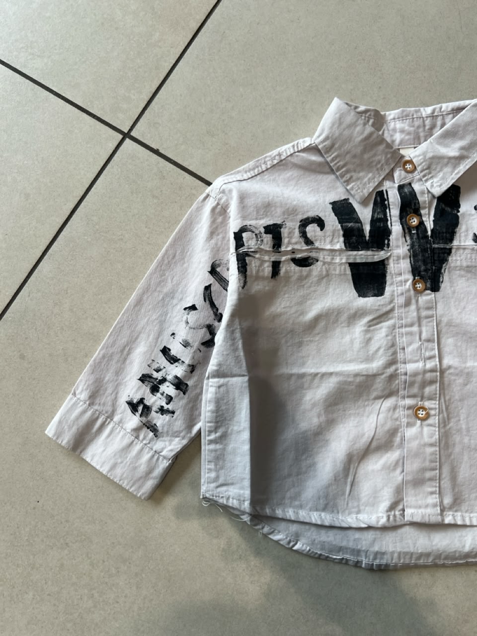 Classic Button-Down Casual Shirt for Boys | Ages 1–6, back view, aataa kidd