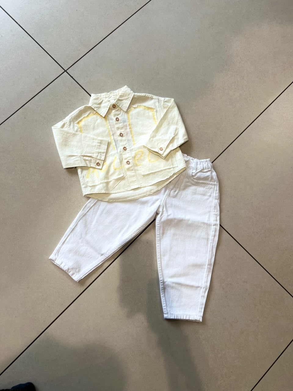 Classic Button-Down Casual Shirt for Boys | Ages 1–6, front view, aataa kidd