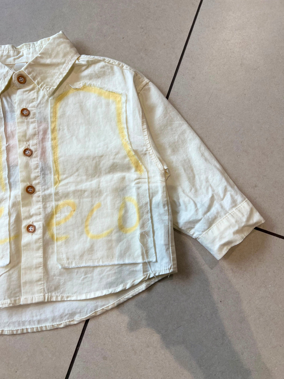 Classic Button-Down Casual Shirt for Boys | Ages 1–6, flat lay, aataa kidd