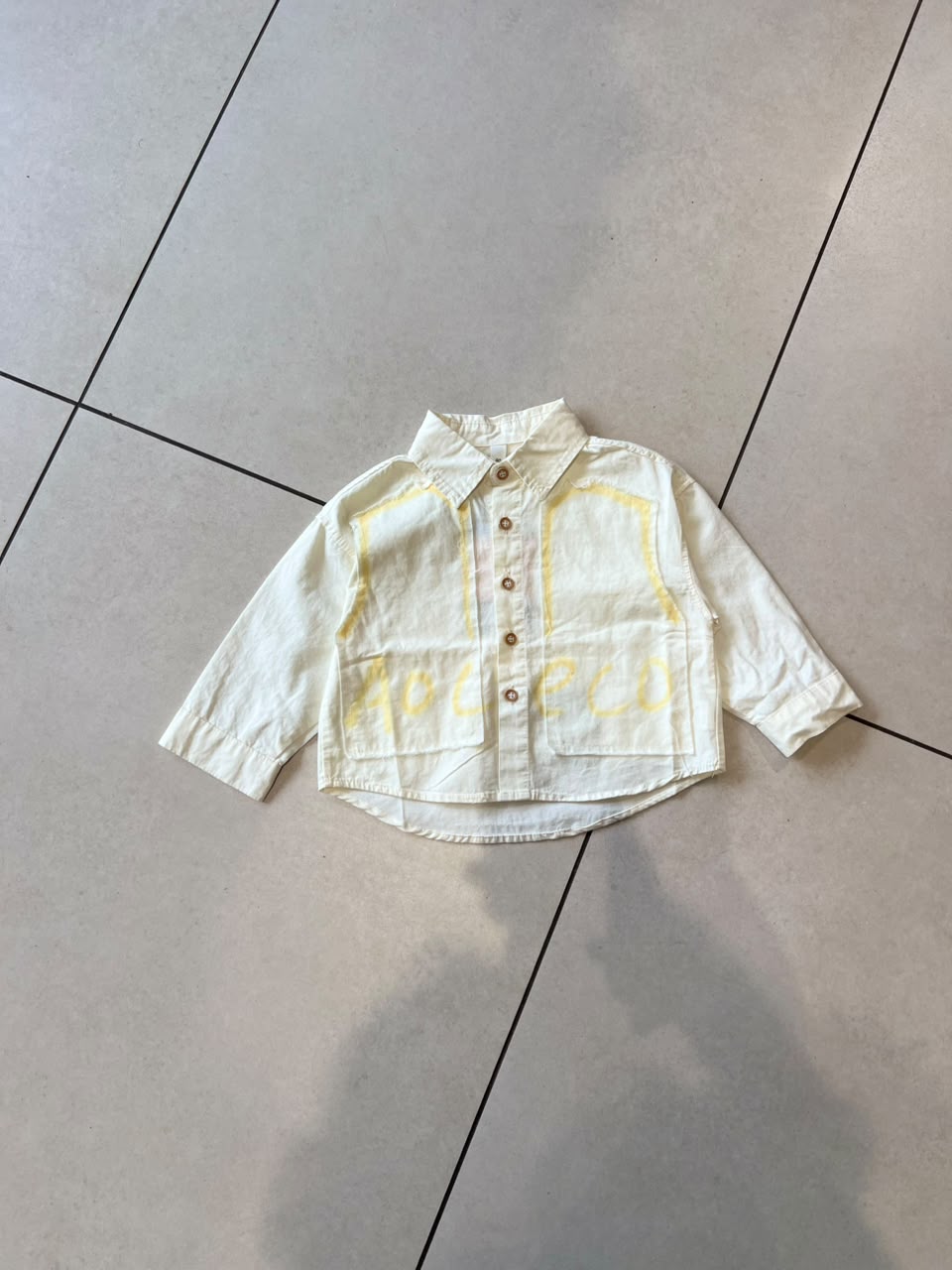 Classic Button-Down Casual Shirt for Boys | Ages 1–6, close-up texture, aataa kidd