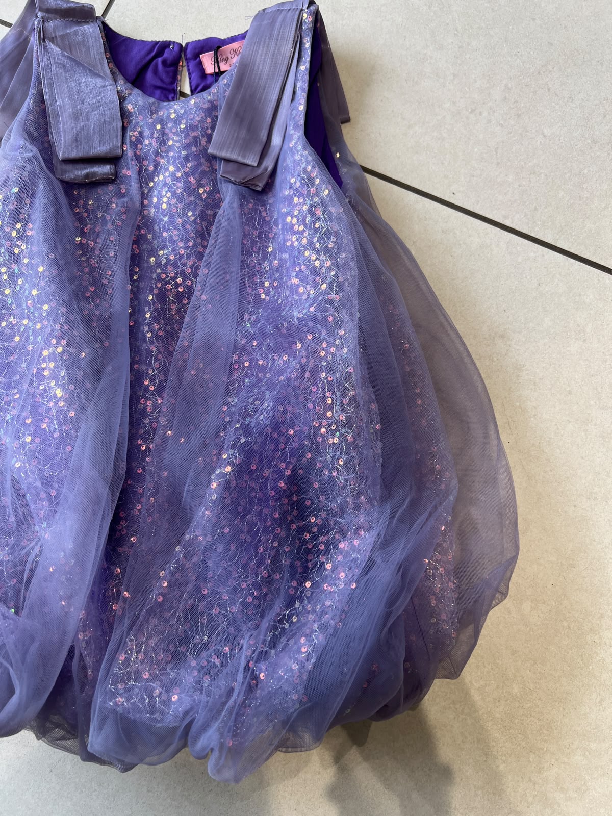 Casual Cotton Tiered Frock for Girls | Ages 1–7, view 13, aataa kidd