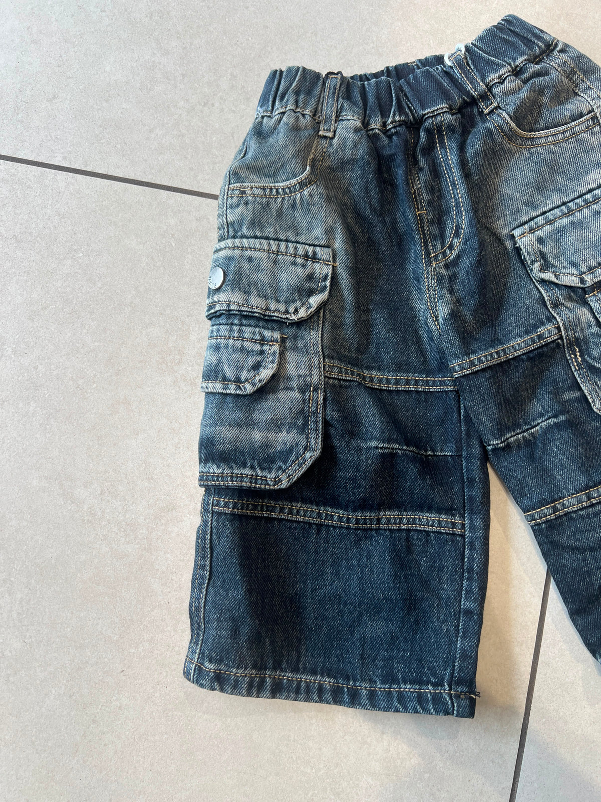 Comfort Stretch Everyday Casual Pants for Kids | Ages 1–6, cuff detail, aataa kidd