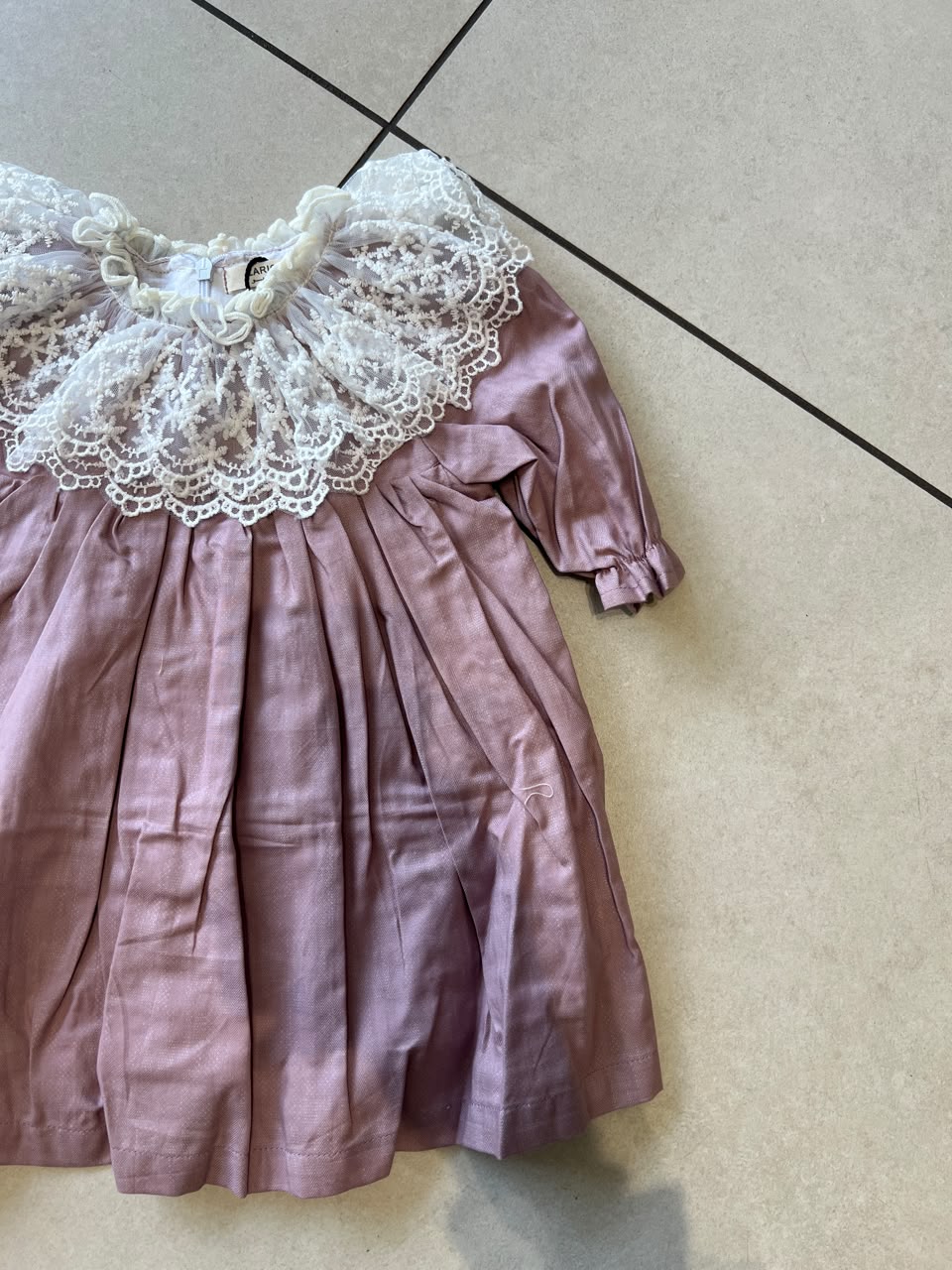 Casual Cotton Tiered Frock for Girls | Ages 1–9, front view, aataa kidd