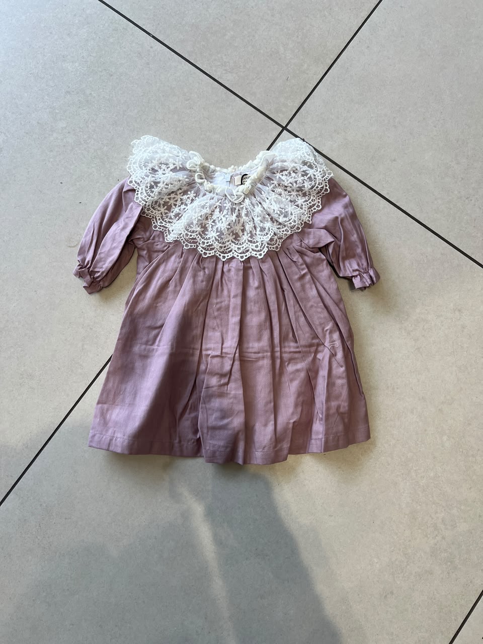 Casual Cotton Tiered Frock for Girls | Ages 1–9, close-up texture, aataa kidd