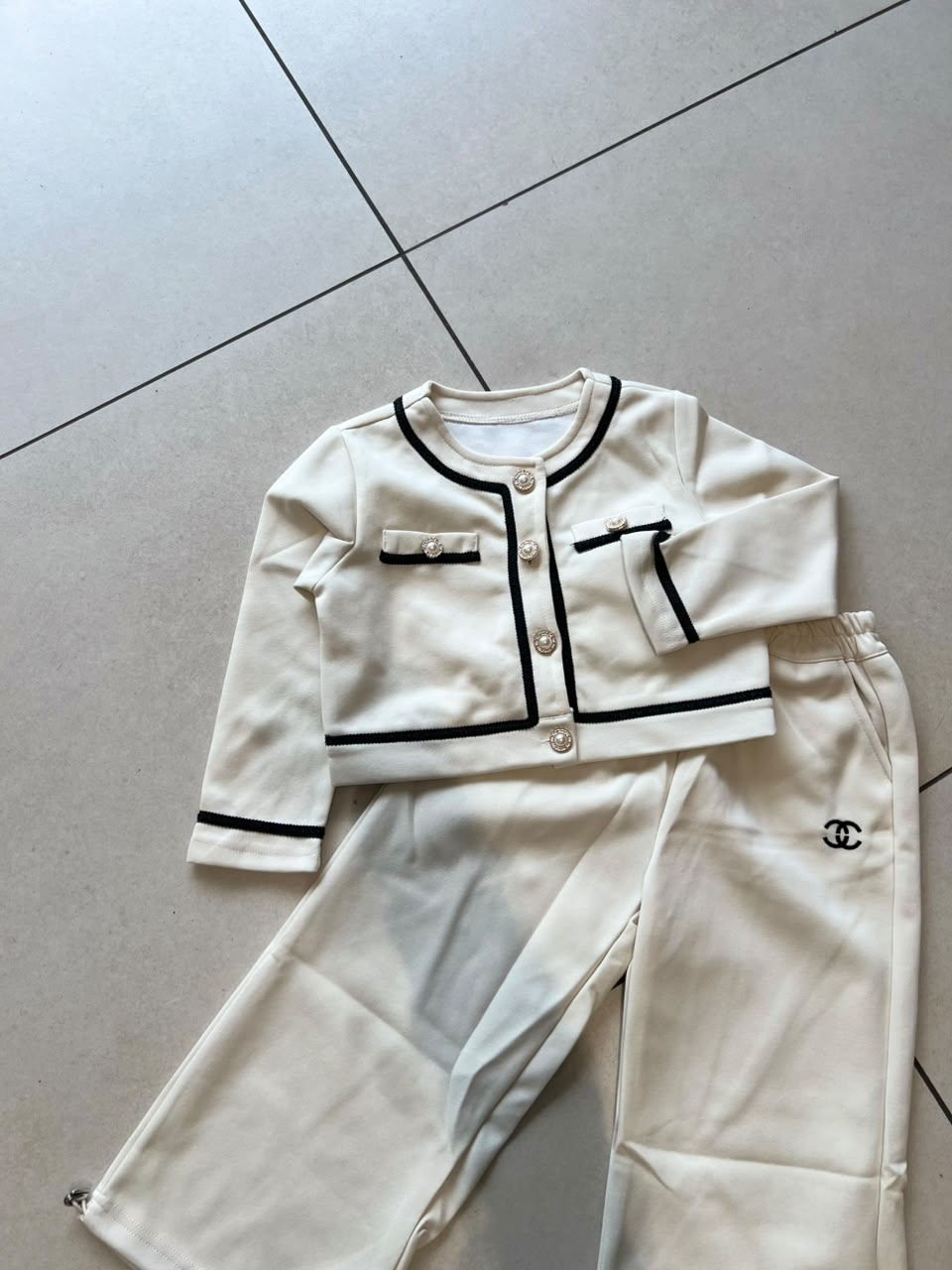 Everyday Two-Piece Outfit Set for Kids | Ages 3–8, detail view, aataa kidd
