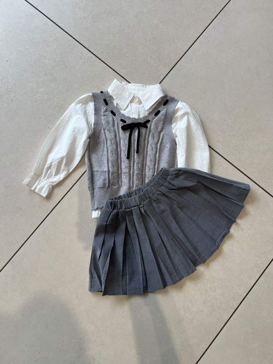 Coordinated Top and Bottom Casual Set for Girls | Ages 3–6, close-up texture, aataa kidd