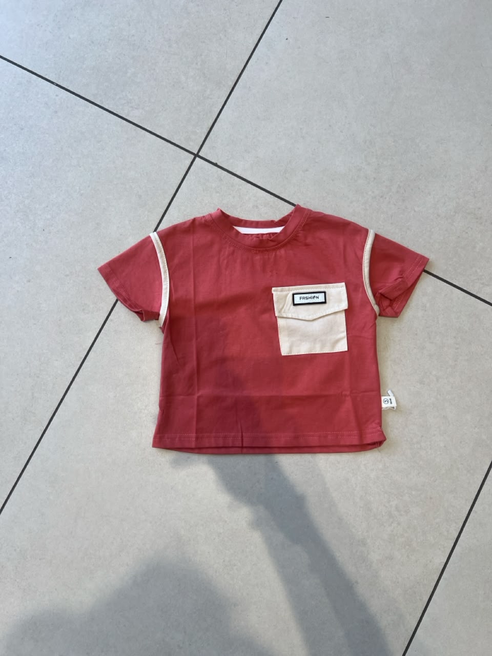 Everyday Crewneck Graphic Cotton T-Shirt for Kids | Ages 1–6, lifestyle view, aataa kidd